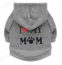 Security Cat Jacket: Fashionable Warm Pet Clothing for Small Dogs & Cats  ourlum.com MOM Gray XS 