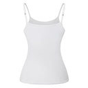 Adjustable Cotton Cami with Shelf Bra Women's Tank Top