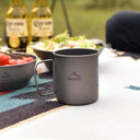 Titanium Camping Mug - Lightweight Outdoor Travel Cup