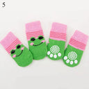 Cozy Anti-Slip Dog Socks for Small-Medium Paws Warmth