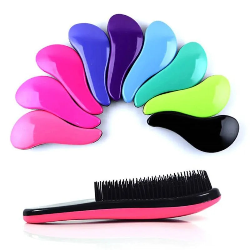 1pcs Hot Magic Handle Comb Anti-static Massage Hair Brush Tangle Detangle Shower Massage Hairbrush Comb Salon Hair Styling Tool  ourlum.com   