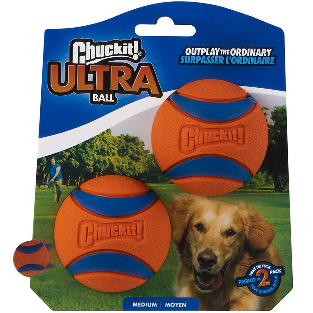 Ultra Rubber Dog Toy Ball for Large Dogs - Chew Resistant & Funny Training Game  ourlum.com   