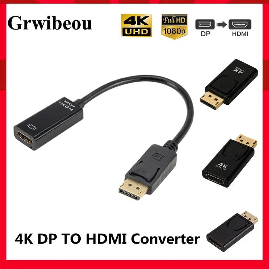 Enhanced Audio-Visual 4K HDMI Adapter: Plug and Play Experience  ourlum.com   