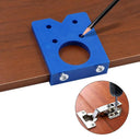 Woodworking Hinge Drilling Guide: Precision Tool for Cabinet Doors  ourlum.com   