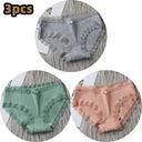 Cotton Lace Panties Set: Comfortable and Sexy Lingerie Trio