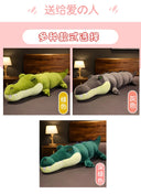 80-180cm Simulation Crocodile Plush Toys Long Pillow Doll