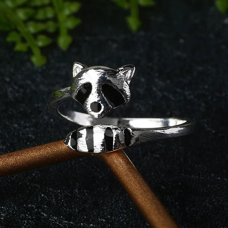 Cute Cartoon Animals Raccoon Fox Tail Jewelry for Ladies Engagement  ourlum.com   