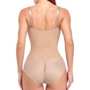 Women's Body Shaper Bodysuit with Padded Bra Support