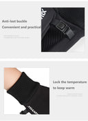 Winter Waterproof Men's Gloves Touchscreen Windproof Non-slip