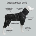 Waterproof Dog Winter Coat with Reflective Raincoat: Keep Your Pet Warm & Stylish  ourlum.com   