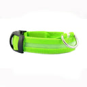 LED Glow Safety Dog Collar: Bright Night Light for Pets  ourlum.com green XS 28-38 cm 