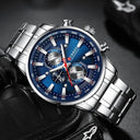 CURREN Men's Luxury Chronograph Quartz Watch with Waterproof Sport Design  ourlum.com   