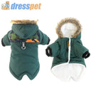 Winter Pet Dog Coat French Bulldog Chihuahua Waterproof Costume Warm Outfit  ourlum.com   