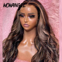 250% Density HD Lace Frontal Body Wave Wig Pre Plucked