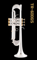 New Arrival Bb Trumpet High Quality Gold Lacquer Silver Plated