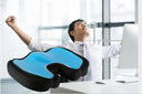 U-Shaped Memory Foam Coccyx Cushion for Travel Comfort