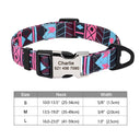 Personalized Nylon Dog Collar with Free Engraving: Stylish & Safe Pet Accessory  ourlum.com 160RO S 