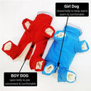 Winter Warm Waterproof Reflective Dog Jumpsuit for Small Dogs