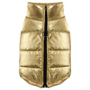 Waterproof Dog Jacket for Small Breeds: Winter Vest for Chihuahua & French Bulldog  ourlum.com Gold S 