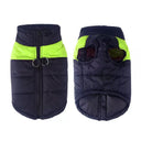 Winter Dog Vest Jacket for Big Dogs - Stylish and Cozy Waterproof Pet Coat  ourlum.com Green S 