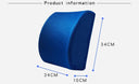 Lumbar Support Backrest Pillow Office Chair Gel Foam Strap