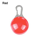 LED Glow Safety Dog Collar: Bright Night Light for Pets  ourlum.com Pendant Red XS 28-38 cm 