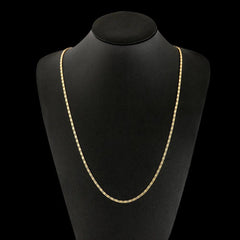 Gold Charm Chain Necklace: Stylish Adjustable Jewelry for Chic Fashion