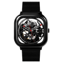 CIGA Design Automatic Skeleton Watch Elegance in Motion