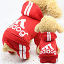 Adidog Luxury Winter Sweater for Small to Medium Dogs  ourlum.com red XS 