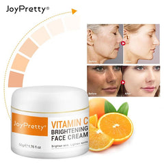 Vitamin C Brightening Cream: Dark Spot Remover & Anti-Aging Solution