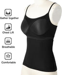 Adjustable Cotton Cami with Shelf Bra Women's Tank Top