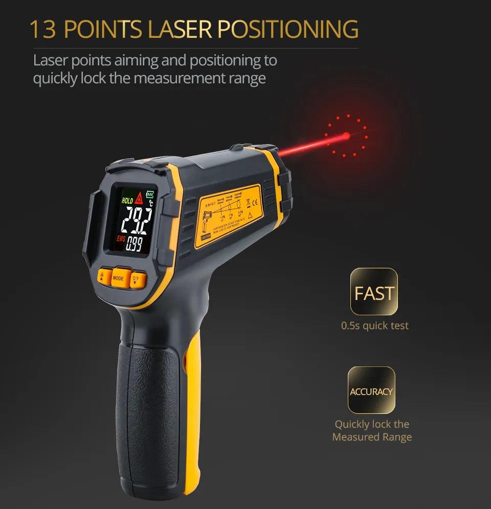 Digital Infrared Thermometer: Safe & Efficient Temperature Meter for Industrial Use  ourlum.com   