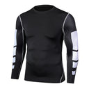 Men's T-shirt Men Running Sport T Shirt Men Compression Fitness Tops Tee Quick DryTight Training Gym Sport Running Shirts Jersey