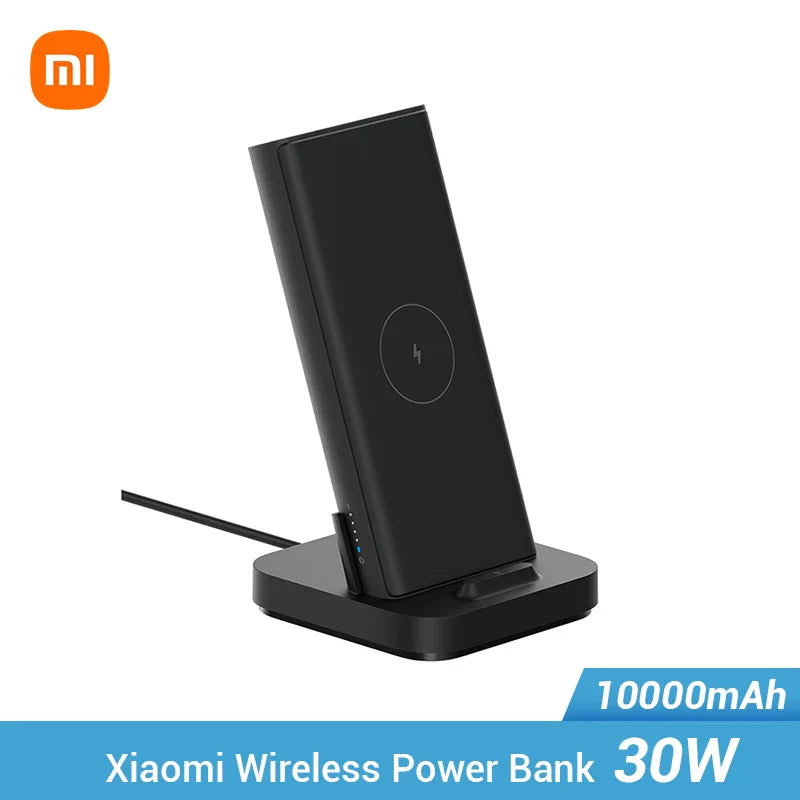 Xiaomi Wireless Power bank 30W 10000mAh WPB25ZM Type C Mi Powerbank 10000 Qi Fast Wireless Charger Portable Charging Poverbank  ourlum.com   