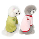 Winter Pet Fleece Coat: Cute Fruit Print Jacket for French Bulldog Chihuahua  ourlum.com   