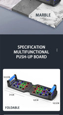 Multifunctional Portable Push-up Board Set for Strength Training