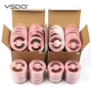 YSDO Wholesale False Lashes 4/10/20/30/50/100 Pairs 3D Mink Lashes Natural Soft Fluffy Eyelashes Volume Makeup Faux Cils In Bulk