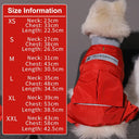 Winter Warm Dog Jacket for Small to Medium Dogs: Stylish & Cozy Pet Coat  ourlum.com red(without hat) XS CHINA