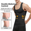 Men's Slimming Body Shaper Corset Vest Shirt Compression