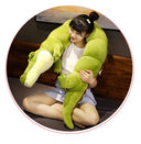 80-180cm Simulation Crocodile Plush Toys Long Pillow Doll