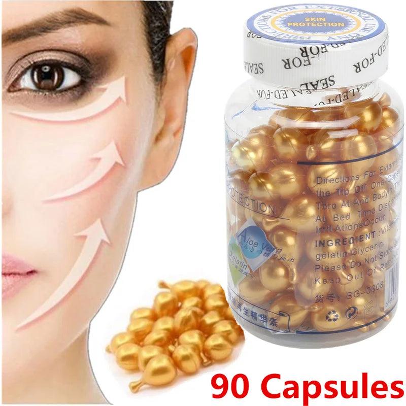 Vitamin E Capsules Anti-Wrinkle Serum - Korean Skincare Beauty Essential  ourlum.com 1 pc CHINA 