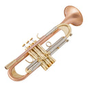 New Arrival Bb Trumpet High Quality Gold Lacquer Silver Plated