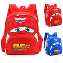 Hot kindergarten cartoon Travel bag 3D waterproof 95 car boys 2-5 years old children backpack  ourlum.com   