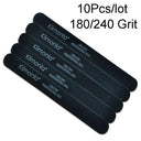 5/10 /20 pcs Wooden Nail File 100/180/240/320 Black Sandpaper Buffer Professional Nail Files Pedicure Manicure Polishing Tools  ourlum.com 10pcs 180 240  