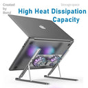 Laptop Cooling Stand with 2 USB Fans for Heat Dissipation