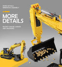 Motorized Excavator Building Kit for Kids Remote Control Fun