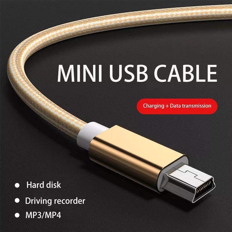 Kebiss Mini USB Cable: Fast Data Charger for MP3 MP4 Player - 61 characters.  ourlum.com   