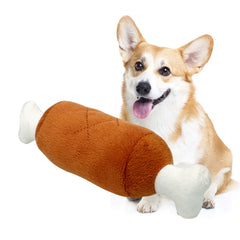 Funny Pet Plush Toys: Squeak Chew Sound Dolls for Dogs and Cats