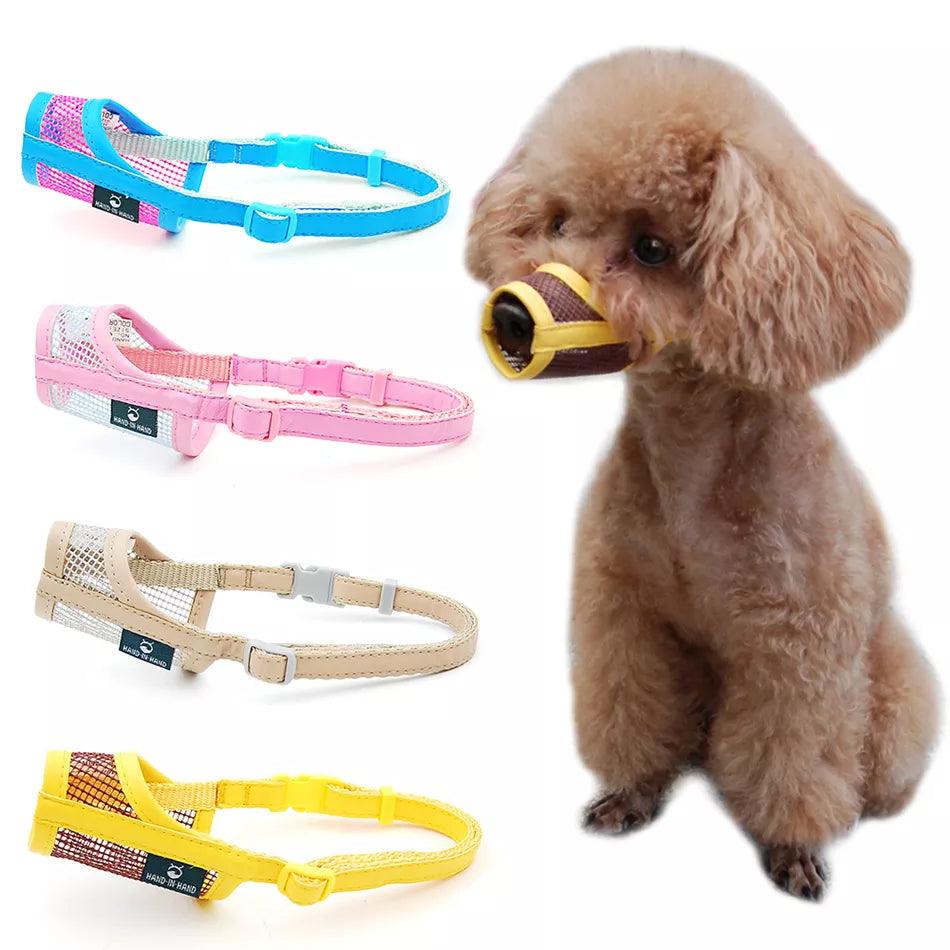 Adjustable Breathable Dog Muzzle for Safe Restraint & Comfort  ourlum.com   