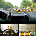 Duck Helmet Bike Car Ornament Fun Yellow Duck Accessory